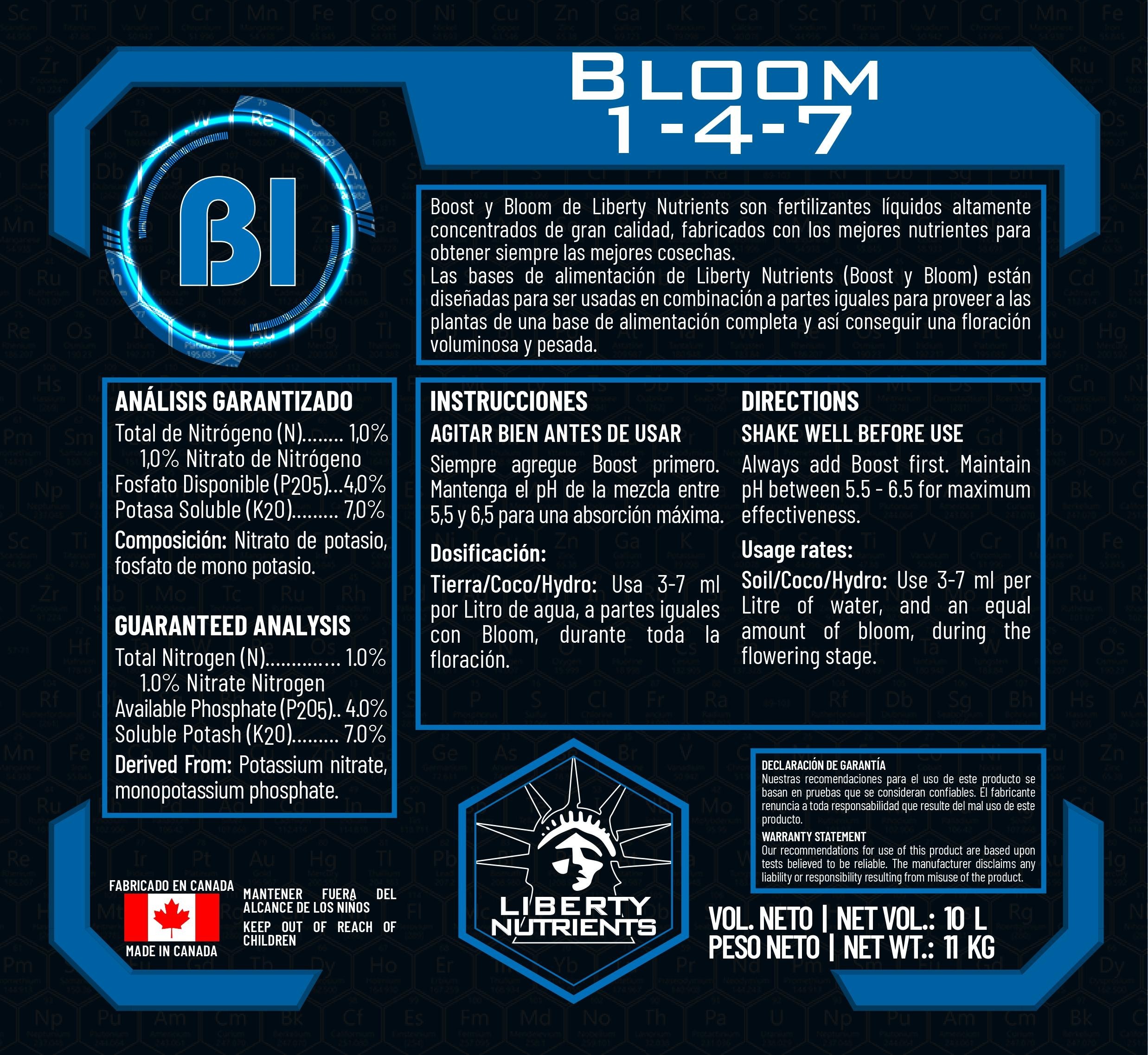 Bloom - Liberty Nutrients