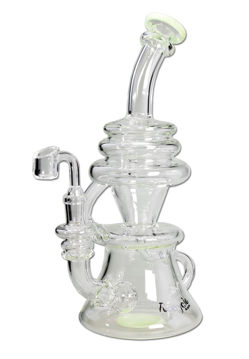 Bong Blaze Recycle de Cristal