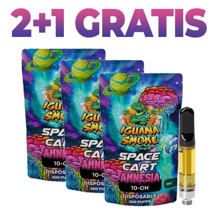 2+1 GRATIS - Cartuchos 10-0H - Iguana Somke - 2ml