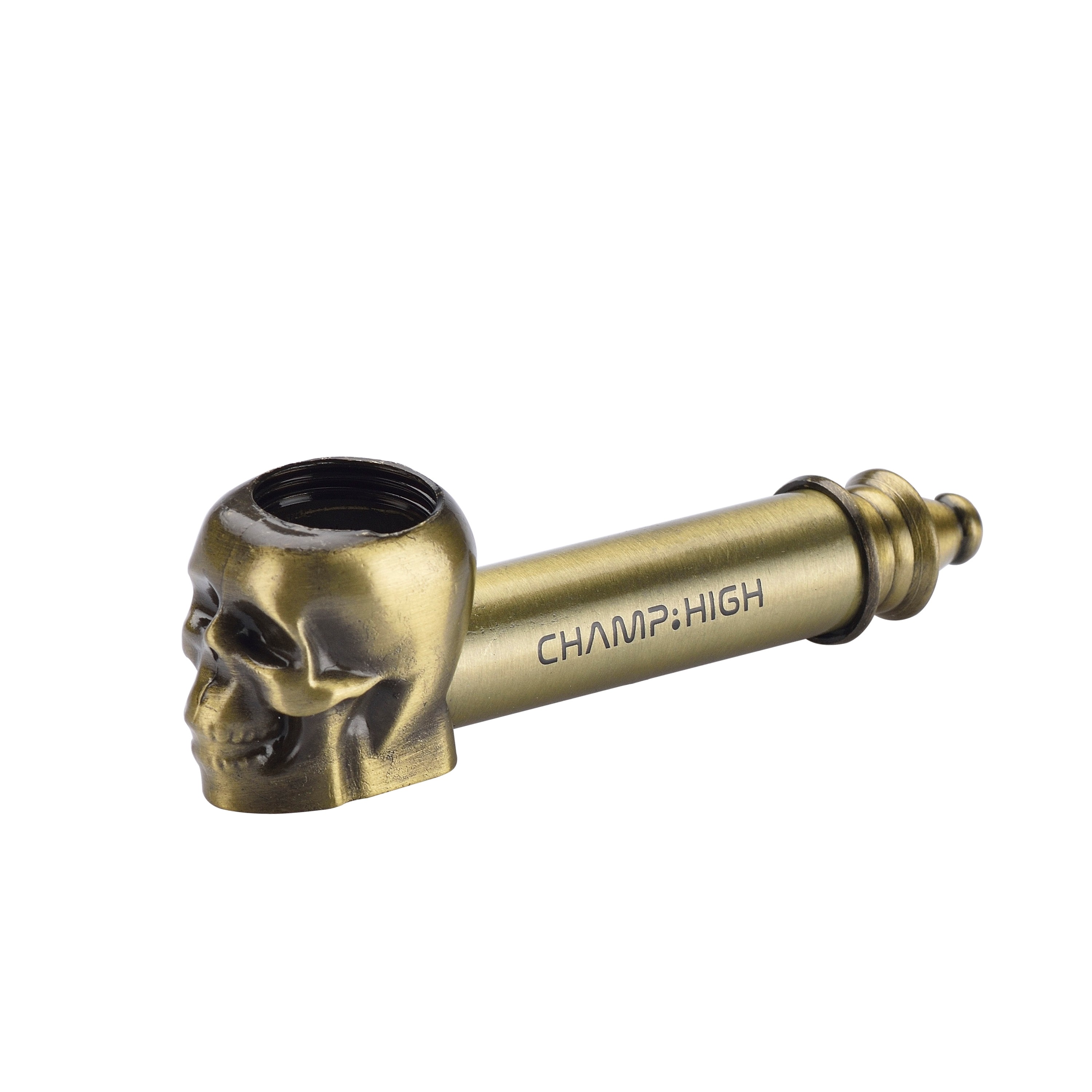 Pipa Metal Skull 8.5cm - Champ High