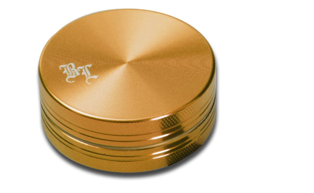  Grinder Aluminio 2 piezas Dorado - Black Leaf