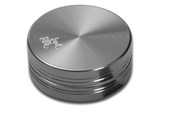  Grinder Aluminio 2 piezas Gris Oscuro - Black Leaf