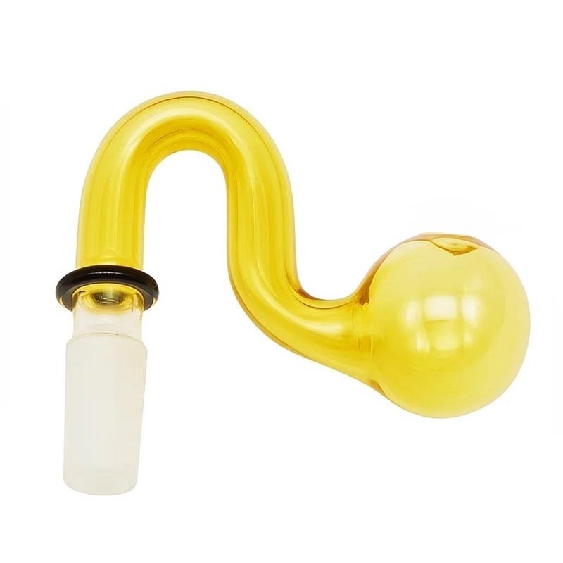 Acople Cristal Bola - Macho 14mm - Amarillo