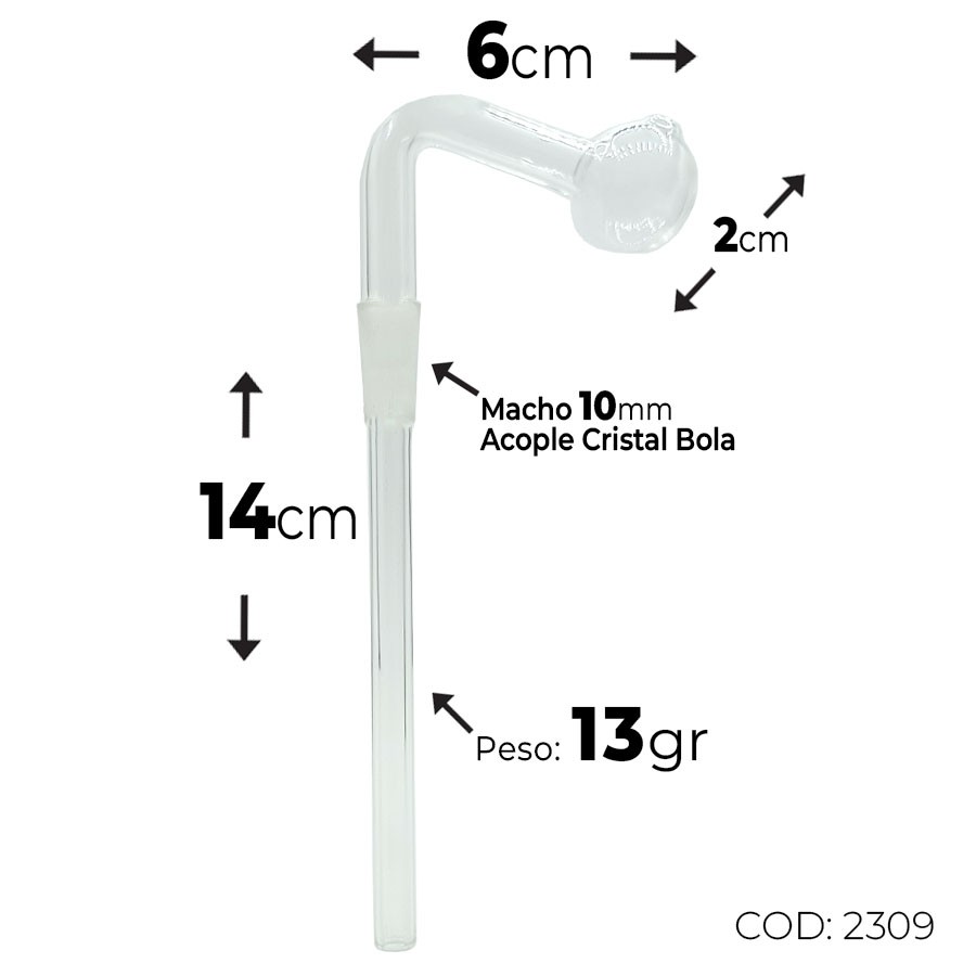 Acople Largo Oiler Bola - 10mm