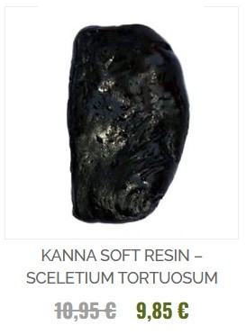 Kanna Soft Resin – Sceletium tortuosum