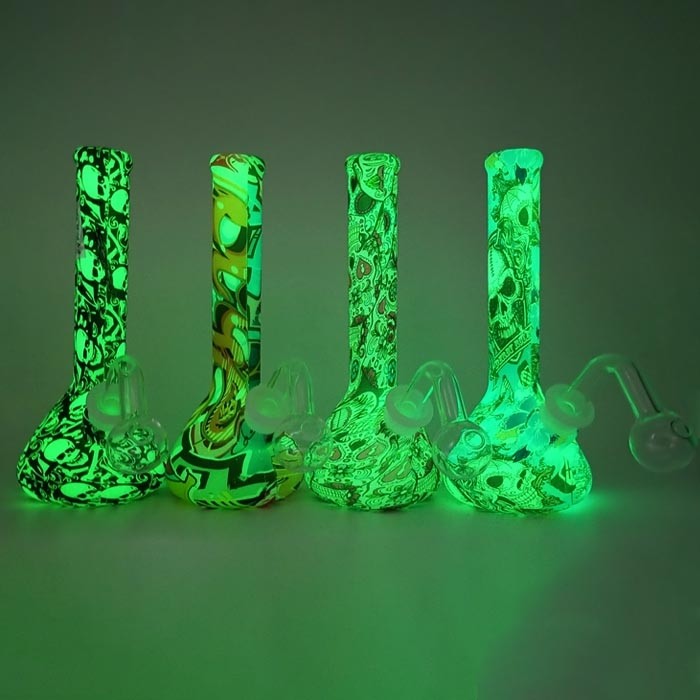 Bong Silicona Oiler 19cm - FLUORESCENTE
