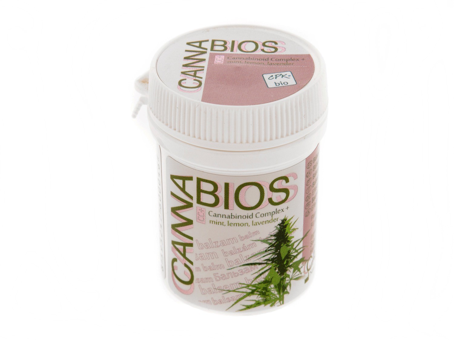 Cannabios Bálsamo Menta, Limón y Lavanda - 50ml 