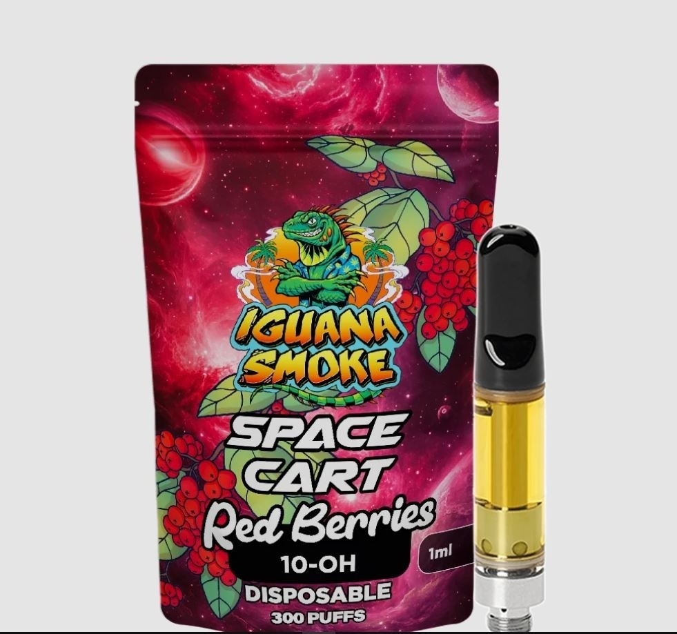 Cartucho 10-OH Red Berries - Iguana Smoke