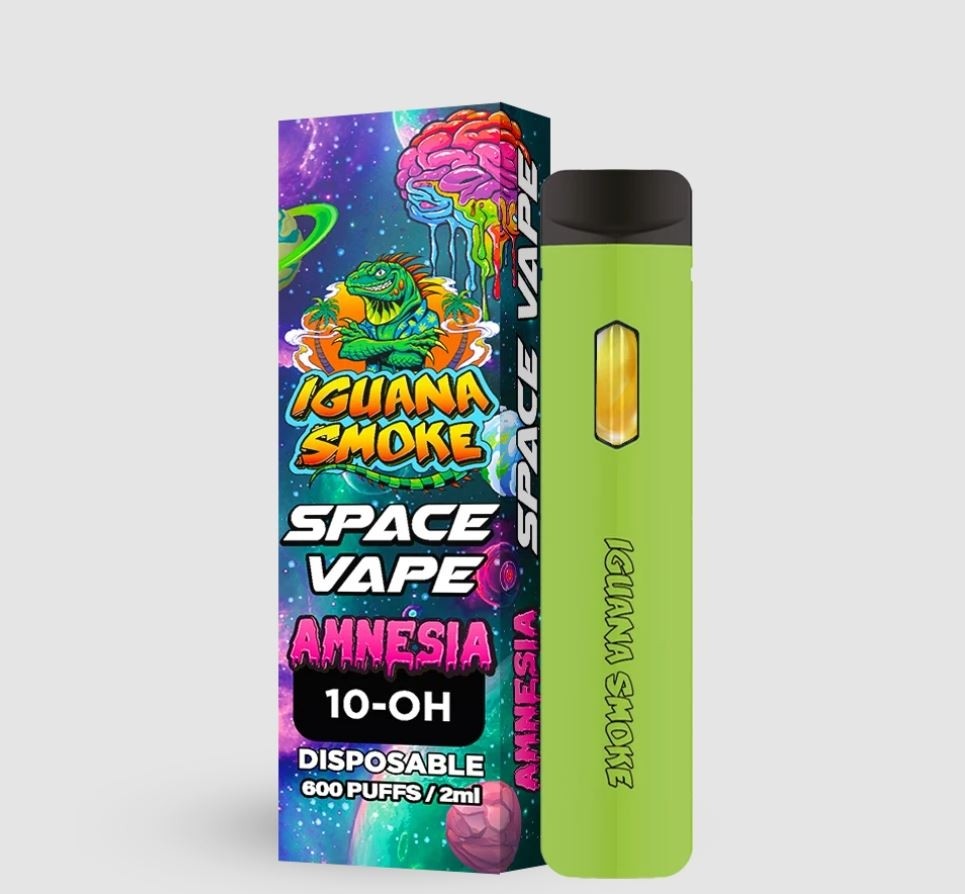Vaper 10-OH 90% Space Vape Amnesia - Iguana Smoke