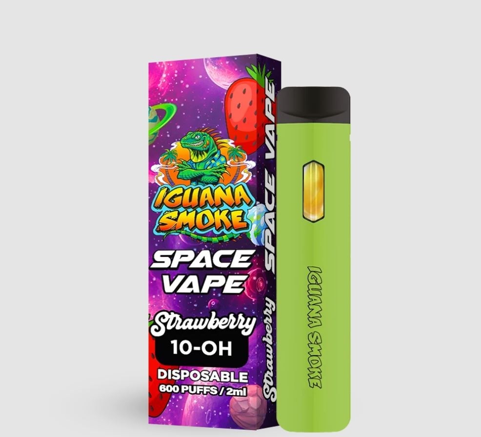 Vaper 10-OH 90% Strawberry - Iguana Smoke