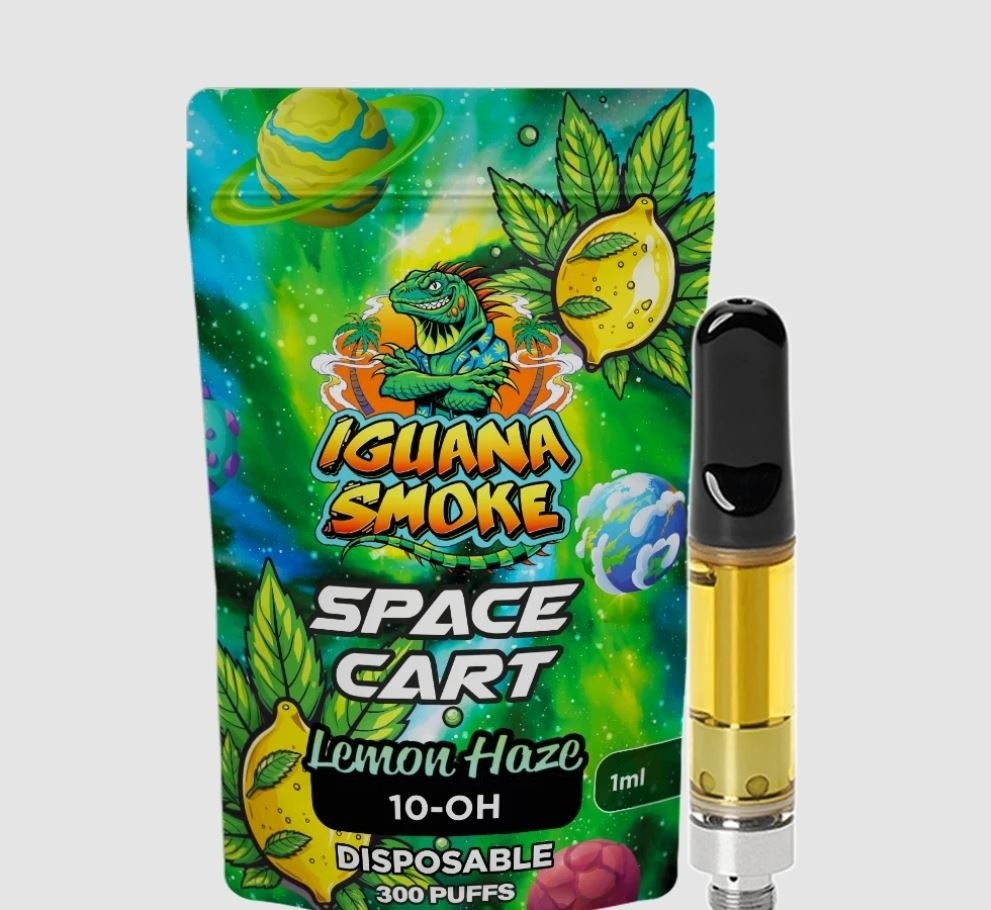 Cartucho 10-OH Lemon Haze - Iguana Smoke