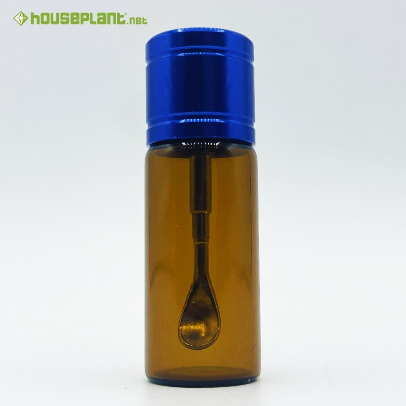 Dosificador Cristal Cuchara Extensible AZUL tapa