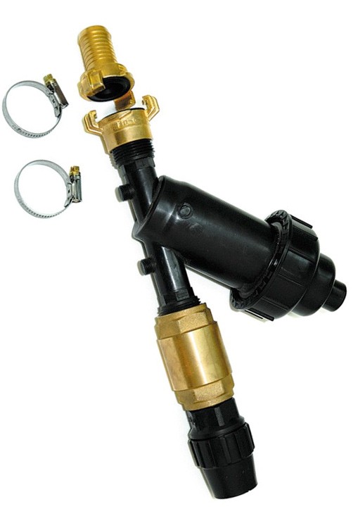 Filtro + conexiones 25 mm a 1"