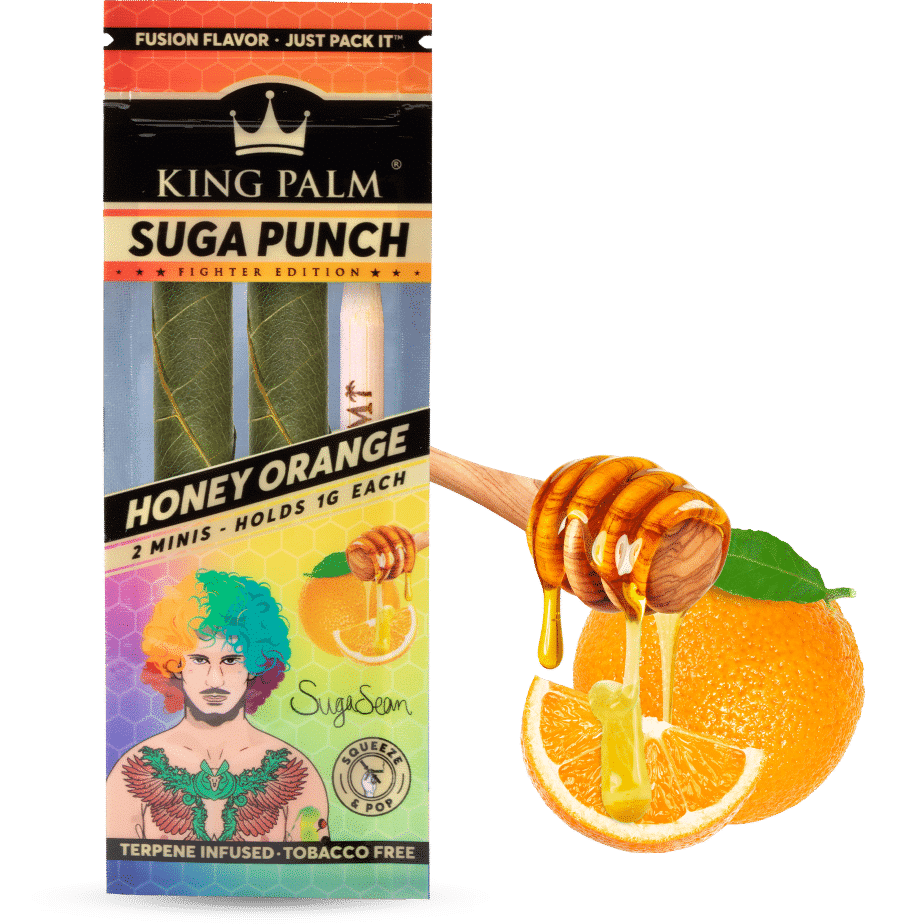 King Palm Suga Punch - 2 Mini Rolls 