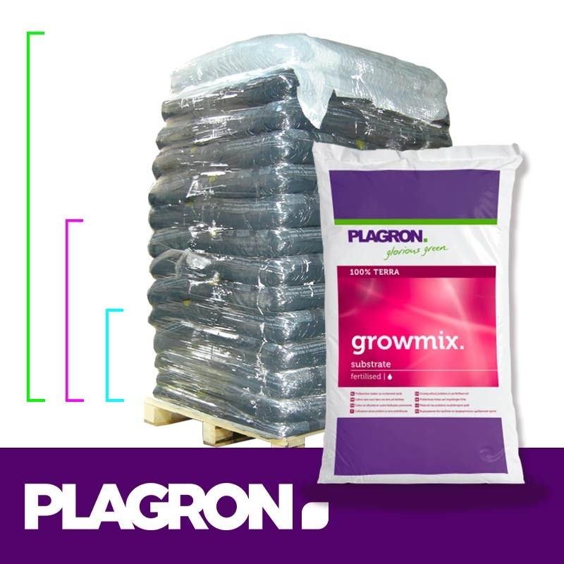 Palet sustratos Plagron Growmix