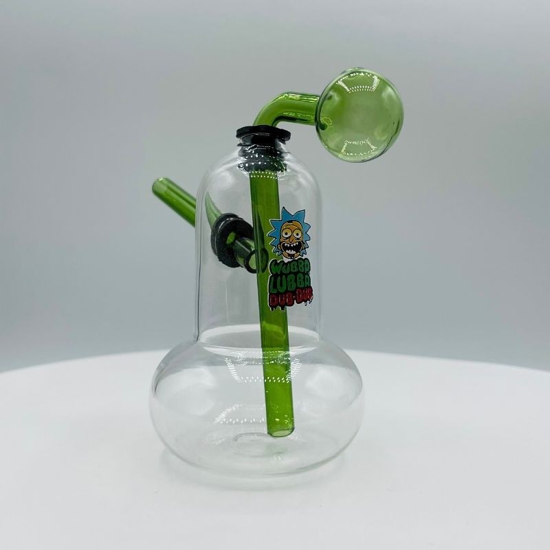 Pipa de Agua Rick And Morty Verde