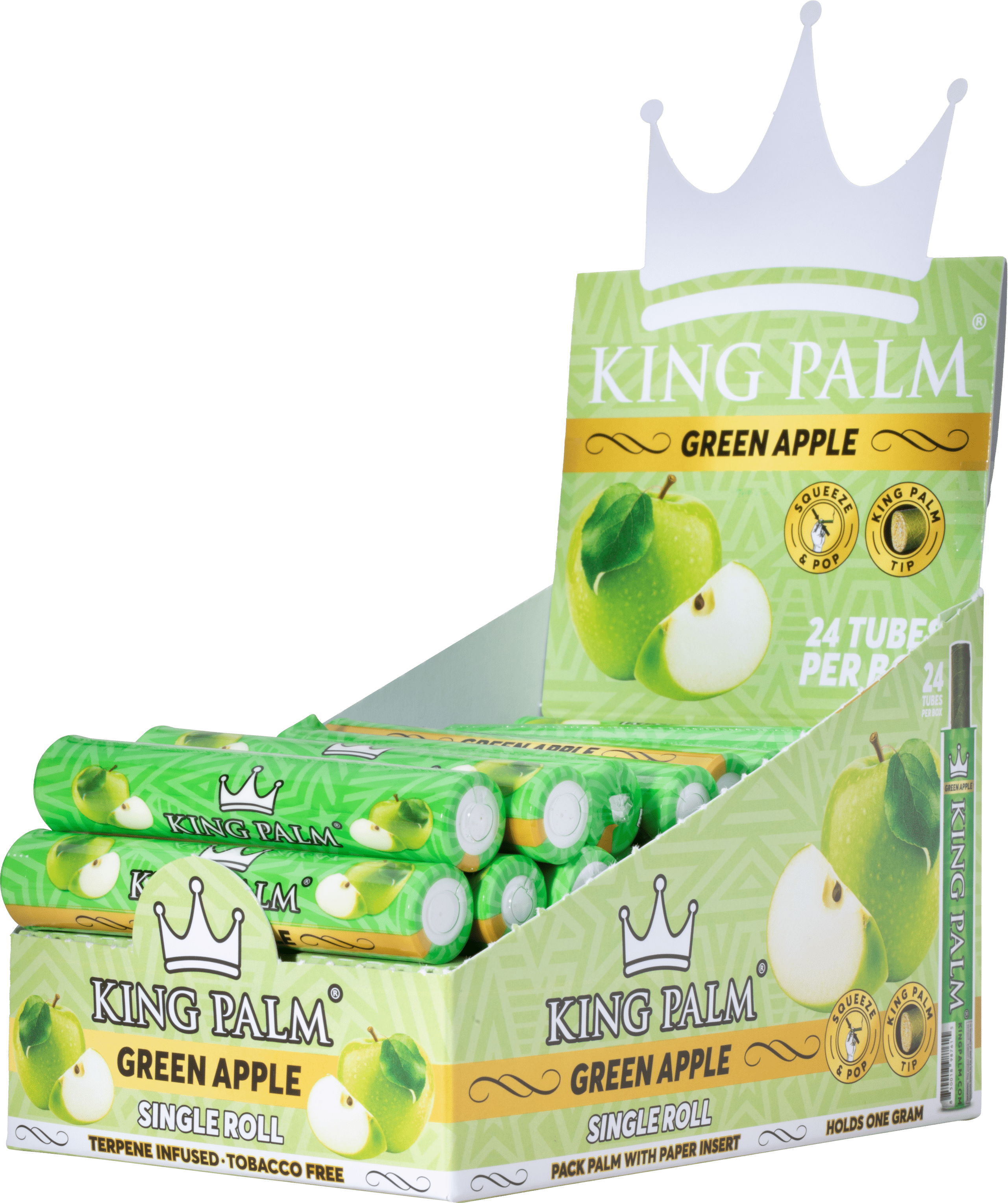 King Palm Green Apple - Single Roll