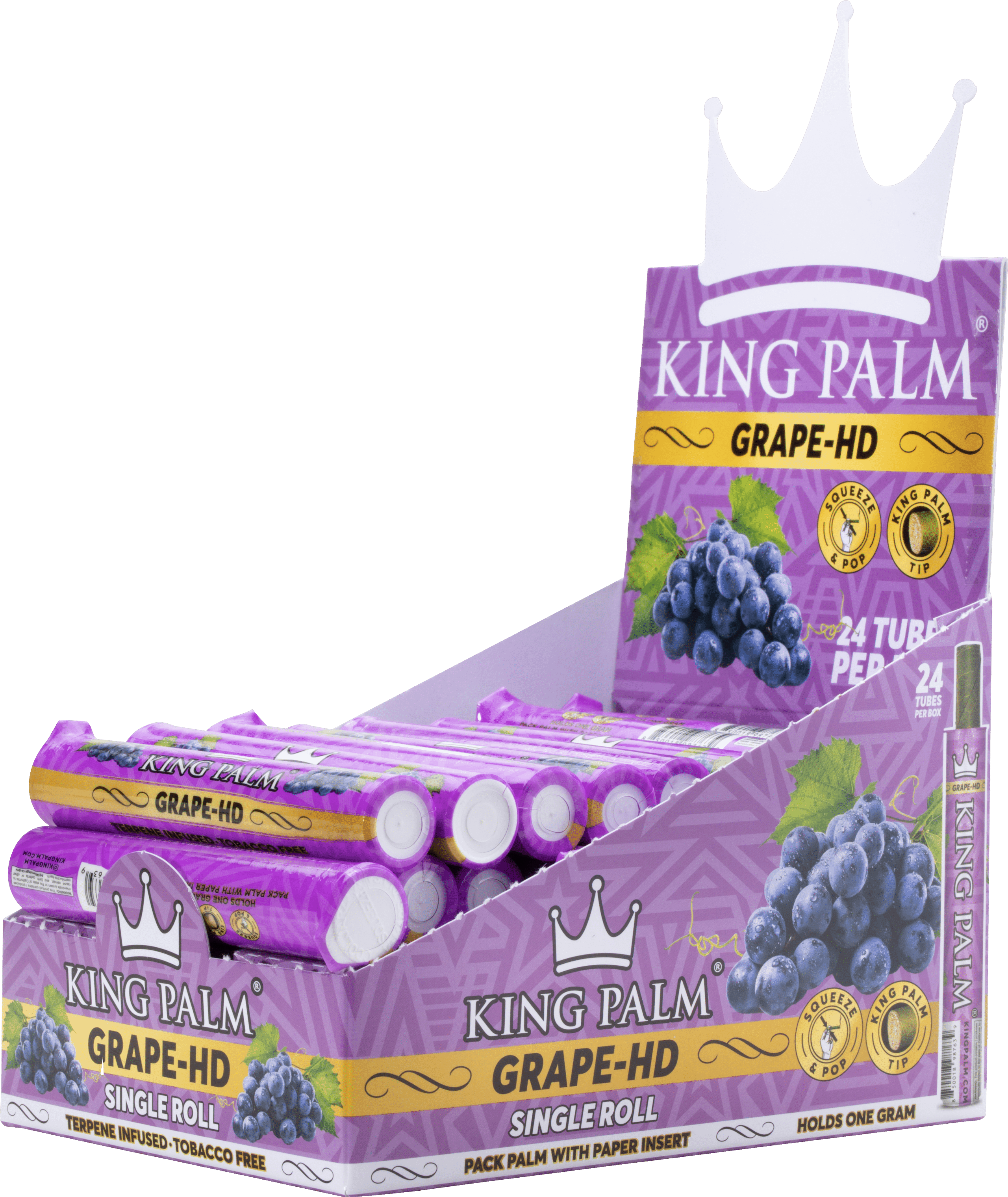 King Palm Grape - Single Roll