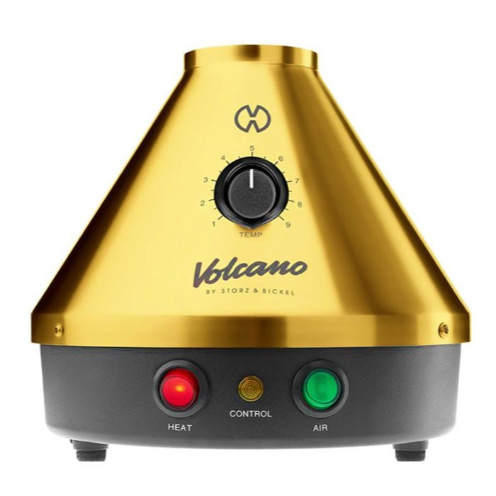 Volcano Classic Gold Edition – Edición Premium Storz & Bickel Vaporizador de Sobremesa