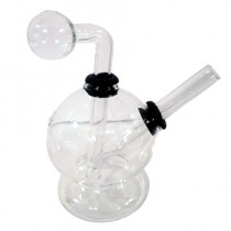Pipa de Agua Cristal Oiler Bola 