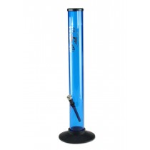 Bong Acrilico Black Leaf con pie antideslizante