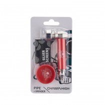 Pipa Metal y Grinder Pack - Champ High