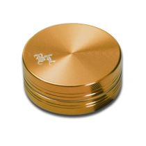 Grinder 2 piezas Anodizado Dorado - Black Leaf