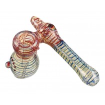 Pipa Cristal Bubbler "Zippy" con Side Car