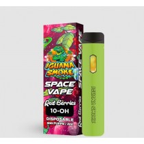 Vaper 10-OH 90% Space Vape Red Berries - Iguana Smoke