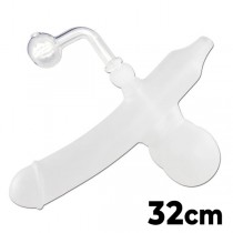 Bong de Cristal Dick Mate 32cm