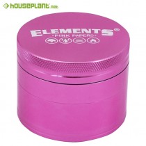 Grinder Elements Pink Aluminio 4 Partes