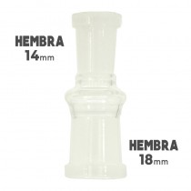 Adaptador - HEMBRA 14mm - HEMBRA 18mm