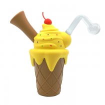 Bong Silicona Oiler - Ice Cream - 14cm