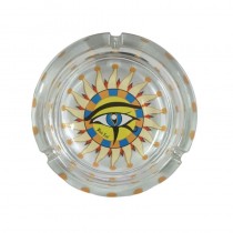 Cenicero Cristal Black Leaf 16 cm “Ojo de Horus”