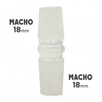 Adaptador - MACHO 18mm - MACHO- 18mm