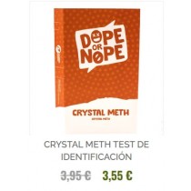 Crystal Meth Test – Dope or Nope - Test de Identificación