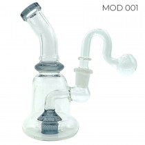 Bong Percolador Oiler Bola 16cm - Mod 001