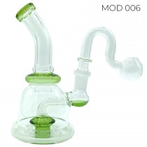 Bong Percolador Bubbler 17cm - Mod 006