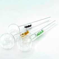 Pipa Cristal Oiler Bola 13cm - Piedras