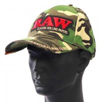 RAW Gorra Camo con Poker y Bolsillo Secreto | Gorra RAW Original Merch