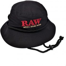 Raw Bucket Hat Negro 