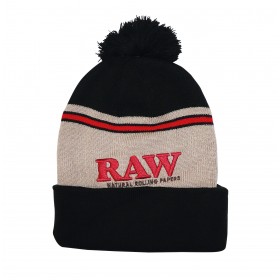 Gorro Raw Negro/ Marrón