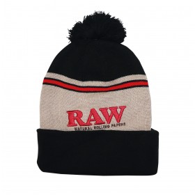 Gorro Raw Negro/ Marrón