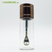 Dosificador Cristal Cuchara Extensible Tapa Marrón 