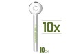 Pipa de Cristal Bola 10cm oiler