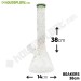 Bong Cristal Beakers 38cm