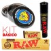 Kit Básico Grinder BULLDOG + Papel RAW KS + Tips RAW + Clipper RAW