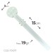 Pipa de Cristal Oiler - Double Ring 15cm